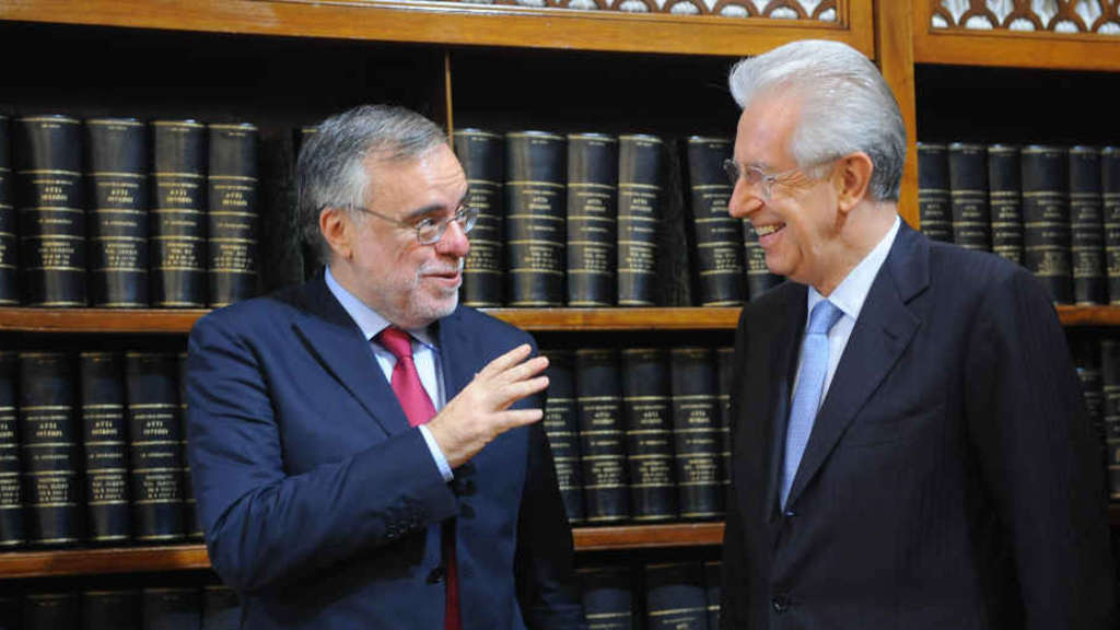 Andrea Riccardi Mario Monti