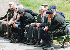 Anziani pensionati