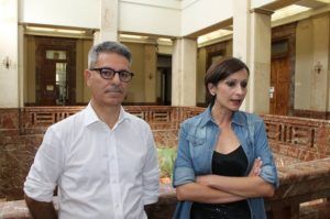 I consiglieri comunali Gino Sturniolo e Nina Lo Presti