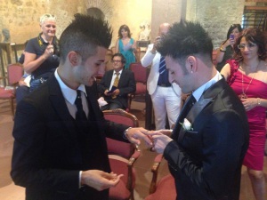 Il matrimonio di Mattia e Tonino a Taormina il 27 settembre scorso.