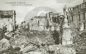 Corso Cavour , terremoto 1908
