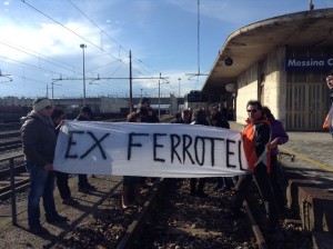 Protesta ex Ferrotel 26-1-2015