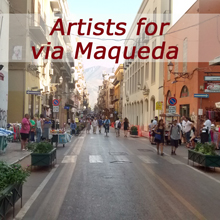 Artists for via Maqueda