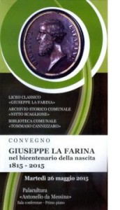 Convegno Giuseppe La Farina