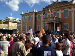 Protesta ospedale Piemonte 22-5-2015