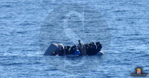 Migranti, profughi Canale di Sicilia 28-1-2016 d