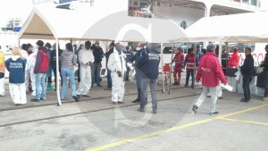 Sbarco migranti, profughi Messina 1-2-2016 d