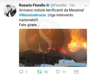 Messina incendio Fiorello Sicilians 1