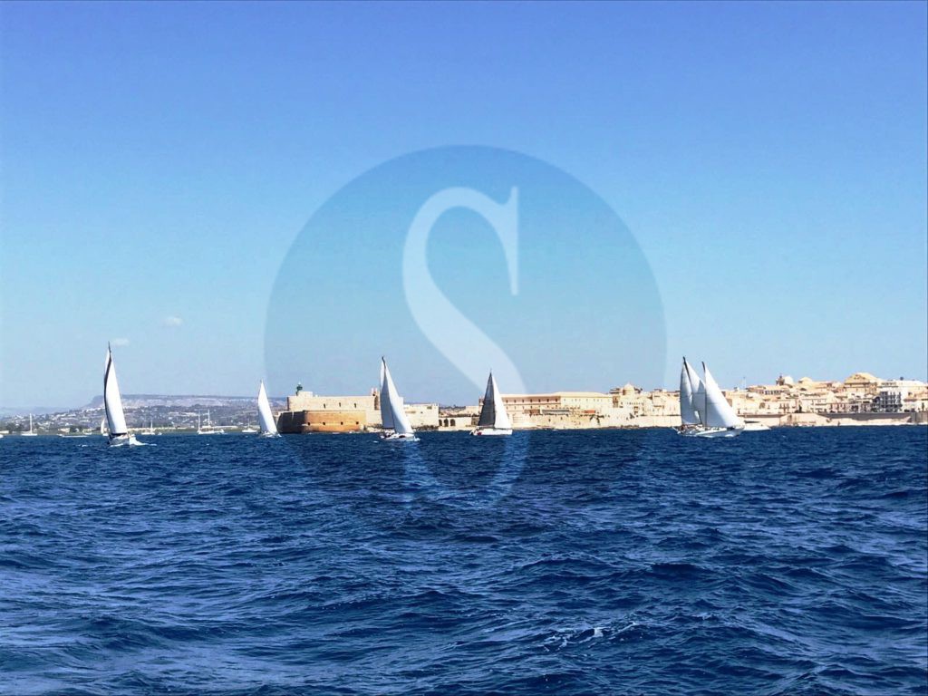 SR Malta le barche alla partenza da Siracusa