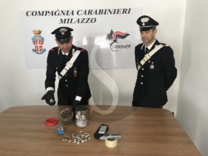 Milazzo carabinieri droga Sicilians