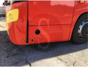 Messina Autobus danneggiato Sicilians