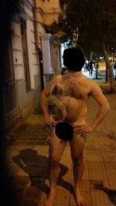 Uomo nudo Messina Sicilians