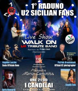 Manifesto U2 fans Sicilians