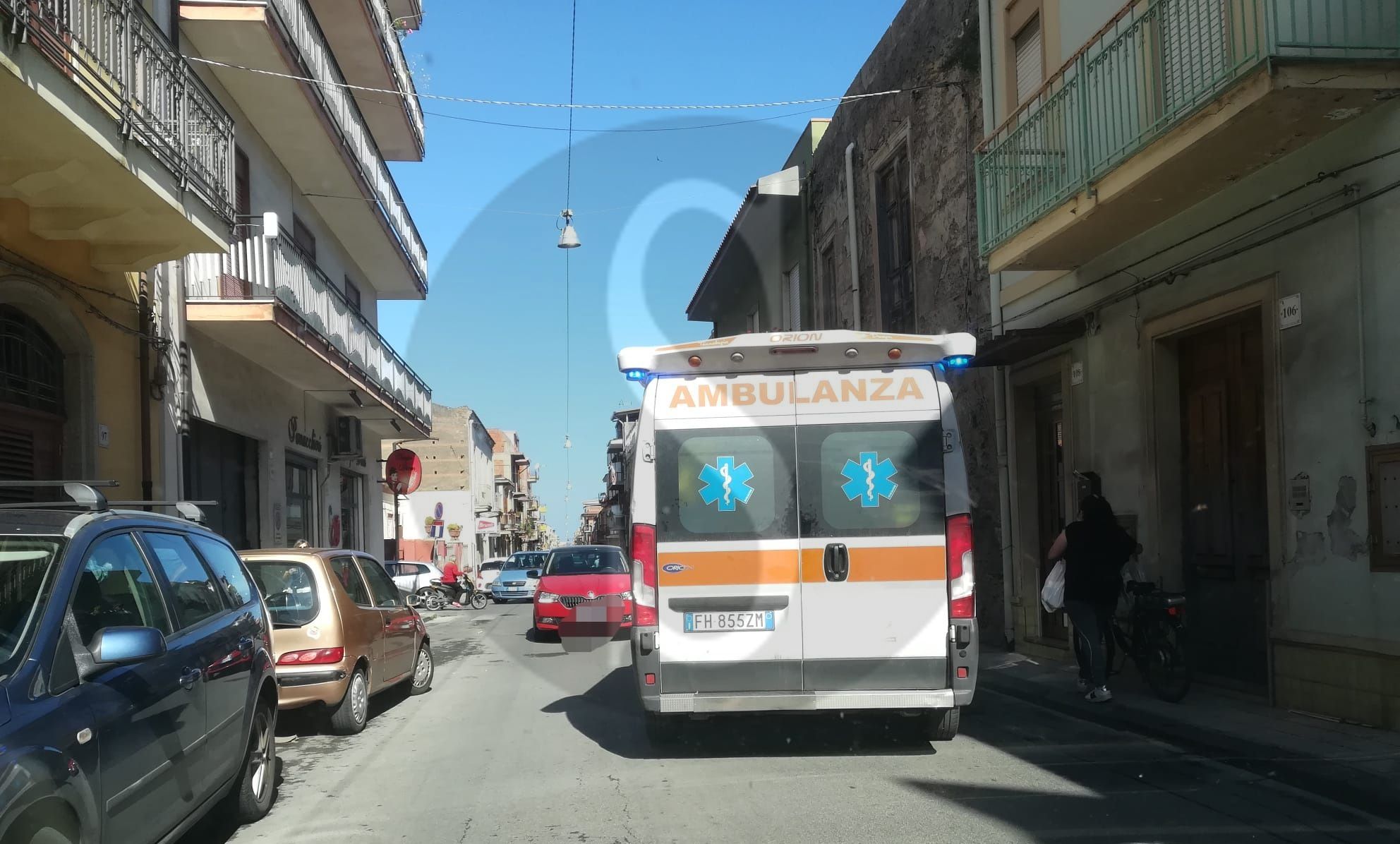 Barcellona ambulanza sicilians